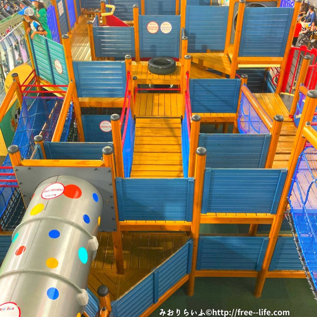 【豊平区】札幌ドーム(キッズパーク)【ドーム内にドでか遊具が！？幼児スペースもあり】