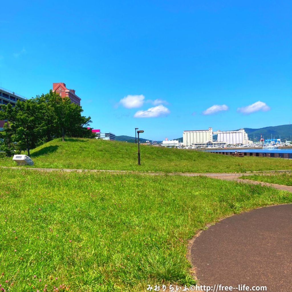 【小樽市】築港臨海公園【海が目の前にある公園】