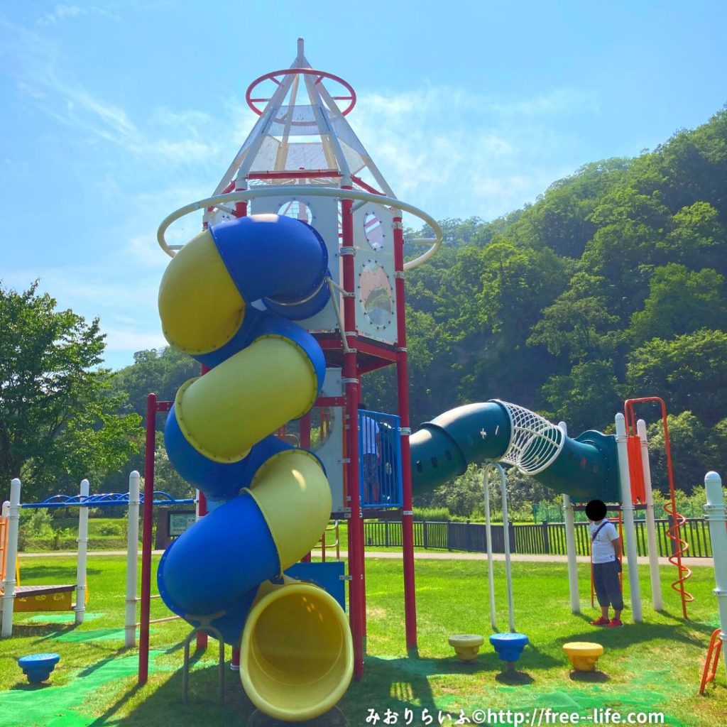 【本別町】本別公園【ゴーカートと充実遊具で大満足！】